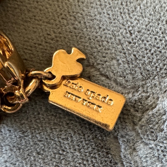 Kate Spade Gold and Brown Crystal Bracelet - Picture 2 of 3